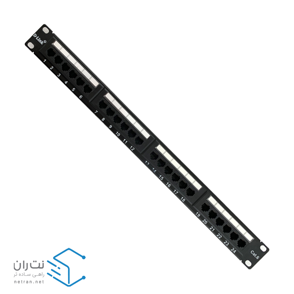 پچ پنل دی لینک 24 پورت Cat6 UTP-2